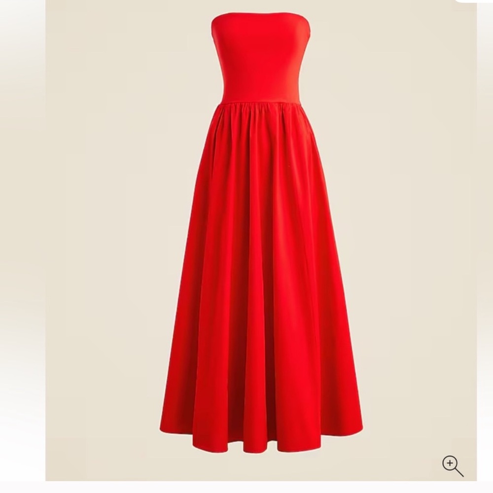 J. Crew Strapless Mixy Maxi Skirt